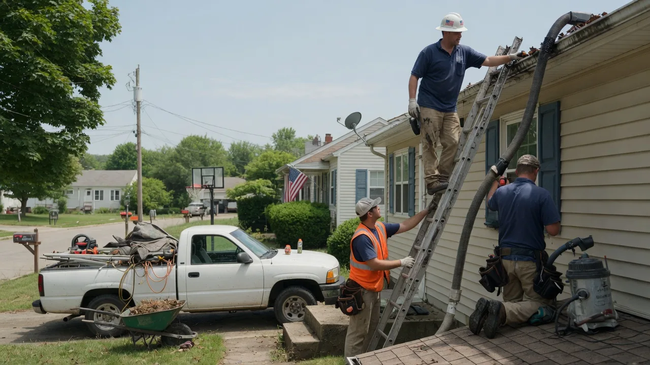 Gutter Installation in South Milford, IN near me